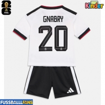 Deutschland Serge Gnabry #20 Heimtrikotsatz Kinder EM 2024 Kurzarm (+ Kurze Hosen)